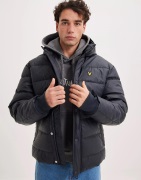 Lyle & Scott Rubberised Puffer Jakker Dark Navy