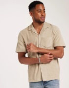 Selected Homme Slhrelax-Terry Ss Resort Shirt Ex Kortærmede skjorter P...