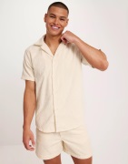 OAS Cuba Terry Shirt Skjorter Cream