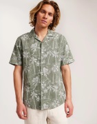 Only & Sons Onscaiden Ss Reg Hawaii Aop Linen N Kortærmede skjorter Sw...