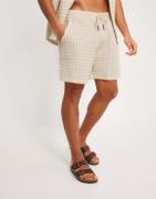 OAS Waffle Shorts Shorts Beige