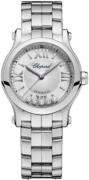 Chopard Dameur 278573-3012 Happy Sport Sølvfarvet/Stål Ø30 mm