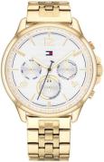 Tommy Hilfiger Dameur 1782223 Harper Hvid/Gul guldtonet stål Ø38 mm