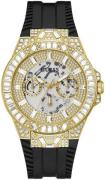 Guess Herreur GW0498G2 Phoenix Guld/Gummi Ø44 mm