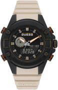 Guess Herreur GW0269G1 Sort/Gummi Ø47 mm