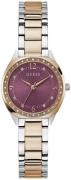 Guess Dameur GW0767L5 Charlotte Lilla/Rosaguldtonet stål Ø30 mm