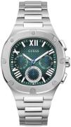 Guess Herreur GW0572G6 Headline Grøn/Stål Ø42 mm