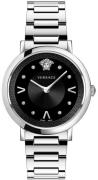 Versace Dameur VEVD00921 Pop Chic Sort/Stål Ø36 mm