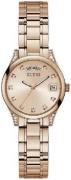 Guess Dameur GW0385L3 Classic Guldfarvet/Rosaguldtonet stål Ø31 mm