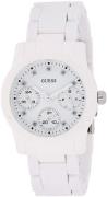 Guess Dameur W0944L1 Hvid/Gummi Ø40 mm