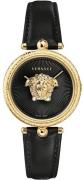 Versace Dameur VECQ01120 Palazzo Sort/Læder Ø34 mm