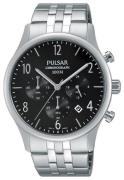 Pulsar Herreur PT3787X1 Dress Sort/Stål Ø41 mm