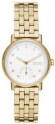 Skagen Dameur SKW3102 Kuppel Lille Hvid/Guldtonet stål Ø32 mm