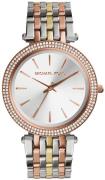 Michael Kors Dameur MK3203 Darci Sølvfarvet/Rosaguldtonet stål Ø39