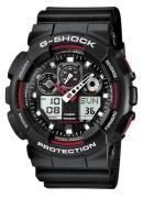 Casio Herreur GA-100-1A4ER G-Shock Sort/Resinplast Ø51.2 mm