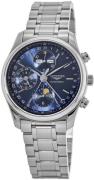 Longines Herreur L2.773.4.92.6 Master Blå/Stål Ø42 mm