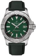 Breitling Herreur A17328101L1X1 Avenger Automatic 42 Grøn/Læder