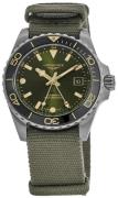 Longines Herreur L3.790.4.06.2 Hydroconquest Grøn/Tekstil Ø41 mm