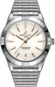 Breitling Dameur A10380101A2A1 Chronomat Automatic 36 Hvid/Stål Ø36