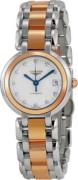 Longines Dameur L8.111.5.87.6 Primaluna Hvid/18 karat rosa guld