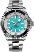 Breitling Herreur A17376211L2A1 Superocean Automatic 44 Turkis/Stål