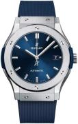 Hublot Herreur 511.NX.7170.RX Classic Fusion Blå/Gummi Ø45 mm