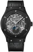 Hublot Herreur 547.CX.0170.LR Classic Fusion Skeletskåret/Gummi Ø42