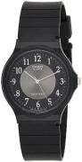 Casio Dameur MQ-24-1B3LDF Classic Sort/Gummi Ø34 mm