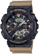 Casio Herreur GA-110TU-1A5ER G-Shock LCD/Gummi Ø51.2 mm