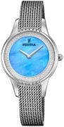 Festina Dameur F20494-8 Mademoiselle Blå/Stål Ø30.2 mm