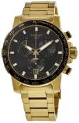 Tissot Herreur T125.617.33.051.01 Supersport Chrono Sort/Guldtonet