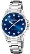 Festina Dameur F20654-4 Petite Blå/Stål Ø35 mm