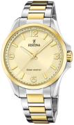 Festina Herreur F20657-2 Classic Guld/Gul guldtonet stål Ø41.5 mm