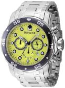 Invicta Herreur 47561 Pro Diver Grøn/Stål Ø48 mm