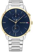 Tommy Hilfiger Herreur 1710408 Blå/Stål Ø44 mm