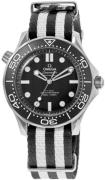Omega Herreur 210.32.42.20.01.005 Seamaster Diver 300M Sort/Tekstil