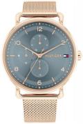 Tommy Hilfiger Dameur 1782664 Lily Blå/Rosaguldtonet stål Ø40 mm