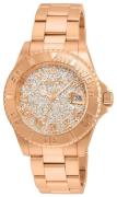 Invicta Dameur 22708 Angel Rosa guldfarvet/Rosaguldtonet stål Ø40 mm