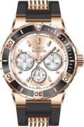Invicta Dameur 37318 Aviator Rosa guldfarvet/Plast Ø38 mm