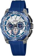 Festina Herreur F20725-4 Chrono Bike Grå/Gummi Ø45.5 mm