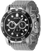 Invicta Herreur 47236 Pro Diver Sort/Stål Ø48 mm