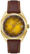 Bulova Herreur 97B214 Jet Star Gul/Læder Ø40 mm