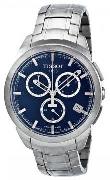 Tissot Herreur T069.417.44.041.00 Blå/Titanium Ø43 mm