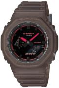 Casio Herreur GA-2100K-5AER G-Shock Sort/Resinplast Ø45.4 mm