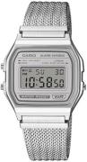 Casio A158WEM-7EF Vintage LCD/Stål