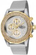 Invicta Herreur 31568 Krystalludsmykket/Stål Ø43 mm