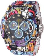 Invicta Herreur 45488 Bolt Sort/Stål Ø53 mm