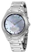 Tissot Dameur T075.220.11.101.01 Touch Collection Sort/Stål Ø39.5 mm