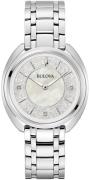 Bulova Dameur 96P240 Classic Sølvfarvet/Stål Ø35 mm