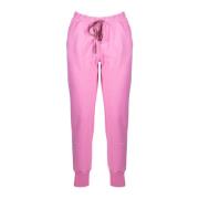 Neon Pink Zebra Logo Sweatpants